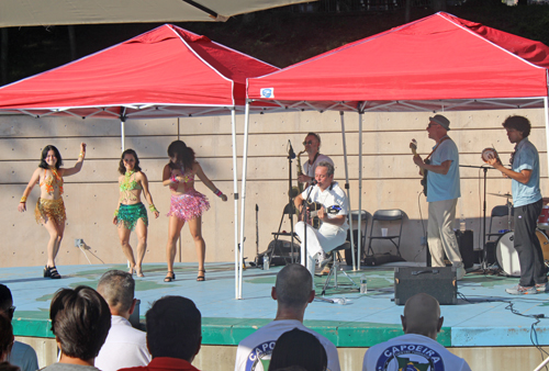 Moises Borges Band in Centennial Peace Plaza